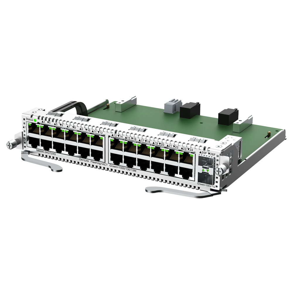 Reyee - Interface Kort til Modulær Switch - Kompatibel med RG-NBS6002 - 24GE RJ45 + 2 SFP+10Gbps - Størrelse 1 Slot