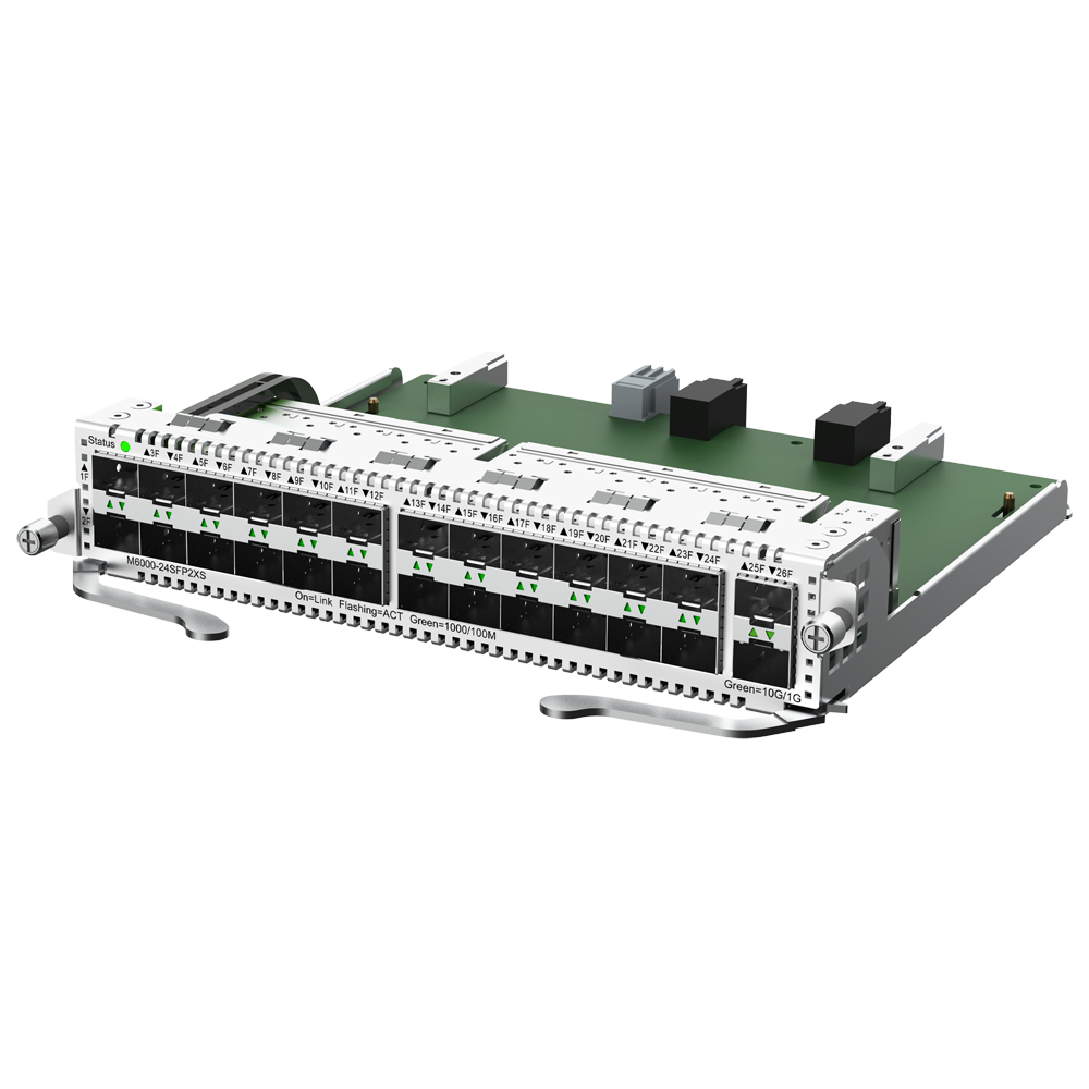Reyee - Interface Kort til Modulær Switch - Kompatibel med RG-NBS6002 - 24 Gigabit SFP porte + 2 SFP+10Gbps - Størrelse 1 Slot
