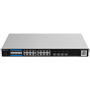 Reyee E-Lighten Switch Cloud Layer 3 - 16 RJ45 Gigabit porte + 4 SFP+ porte 10 Gbps - 8 E-Lighten SFP porte (PON/Ethernet) - Static LAG/DHCP Snoop/IGMP Snoop/Port Mirror - VLAN/Port Isolation/STP/RSTP/ACL/QoS/802.1X - DHCP server/statiske ruter/RIP/OSPF/SNMP