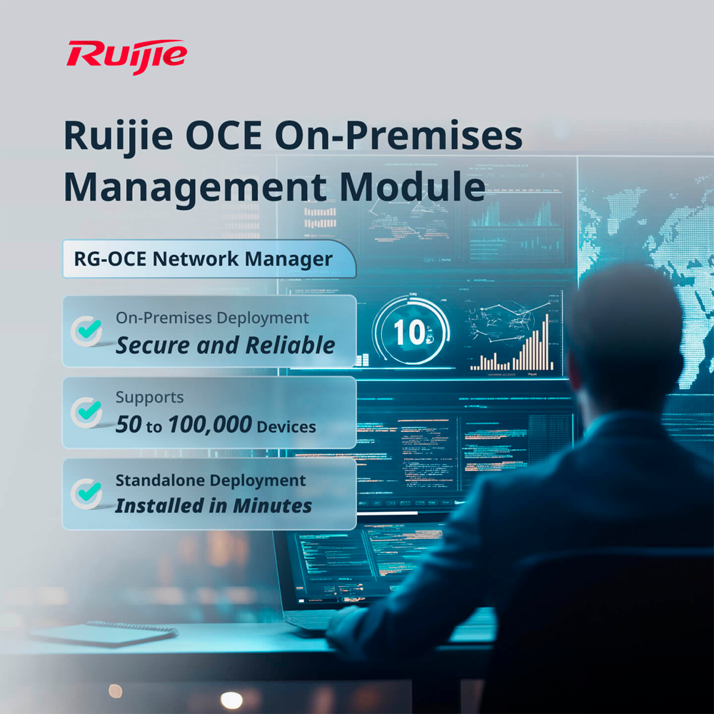 Ruijie Cloud On-Premise - Installation af OCE-Network - Op til 10 teams