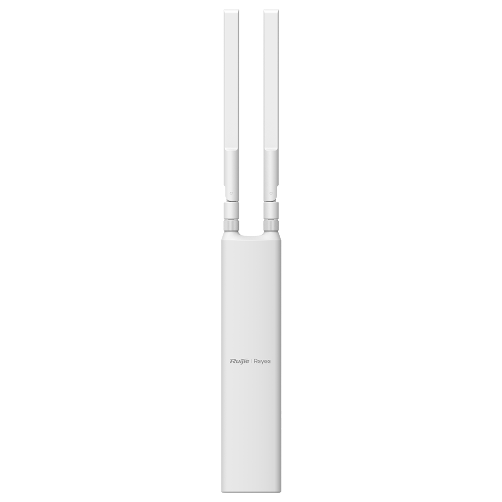 Reyee - Omnidirektionel Wi-Fi AP 5 - Egnet til udendørs IP65 kompakt design - Understøtter 802.11a/b/g/n/ac Wave 2 - Transmissionshastighed op til 1267 Mbps - Aftagelige antenner 2x2 MIMO