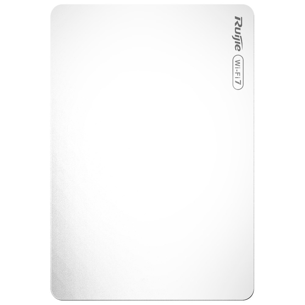 Reyee - Wi-Fi Omnidirektional AP 7 Dual Radio - 2.4, 5 Frekvenser - Understøtter 802.11a/b/g/n/ac/ax/be - Transmissionshastighed op til 3600 Mbps - MIMO antenner 2x2 på 2.4 GHz, 2x2 på 5 GHz