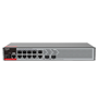 Ruijie Switch PoE Cloud Styrbar L2+ - 8 porte RJ45 GE + 2 SFP 2.5Gigabit porte - 8 PoE+ Porte / Op til 125W total effekt - VLAN/QinQ/STP/RSTP/ACL/QoS/RIP/Static Routes - LACP/DHCP Snooping/IGMP Snooping/802.1x/SNMP - Rackmontering