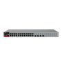 Ruijie Switch PoE Cloud Styrbar L2+ - 24 porte RJ45 GE + 4 SFP 2.5Gigabit porte - 24 PoE+ Porte / Op til 370W total effekt - VLAN/QinQ/STP/RSTP/ACL/QoS/RIP/Static Routes - LACP/DHCP Snooping/IGMP Snooping/802.1x/SNMP - Rackmontering