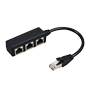 RJ45 separator til Cat 5,6 og 7 - Lavt signaltab