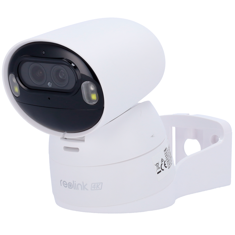 Reolink Argus Batteridrevet WiFi Kamera B730 - 8MP (3840×2160) + 2MP (1920×1080) - Dual WiFi / Color Night Mode - Automatisk sporing & zooming - Tovejs audio / MicroSD Slot - Egnet til udendørs