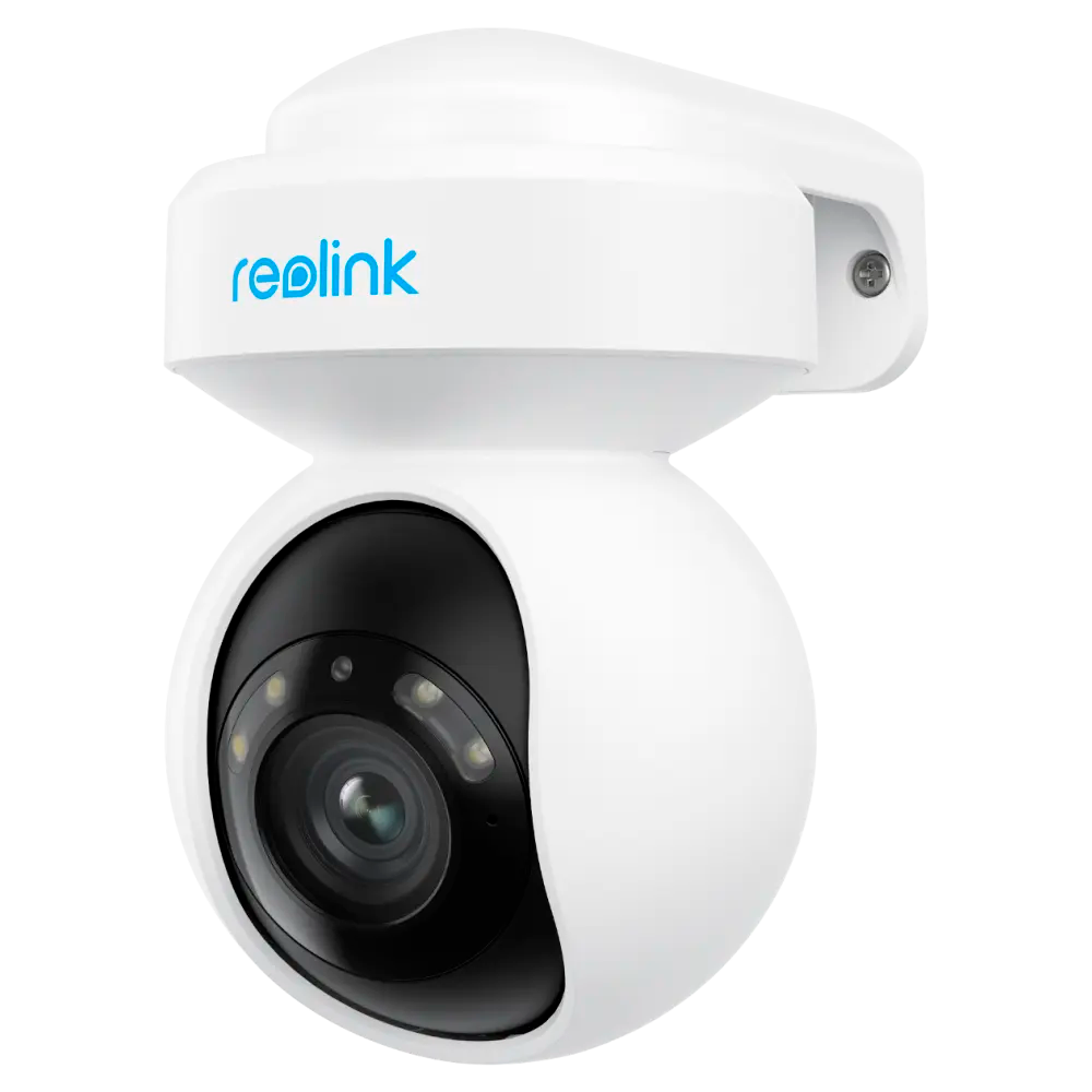 Reolink Dual WiFi PT Kamera 5MP E-SERIES-E540 - 5MP (2560x1920) | Night Color - IR 10 m / Automatisk sporing - Personer / Køretøjer / Kæledyr detektion - Tovejs audio / MicroSD Slot - Egnet til udendørs