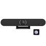 Alt-i-en Videokonference Bar - Opløsning 4K - 120° Synsvinkel - Indbyggede mikrofoner og højttalere - Inkluderer transmissionsknap - Plug & Play