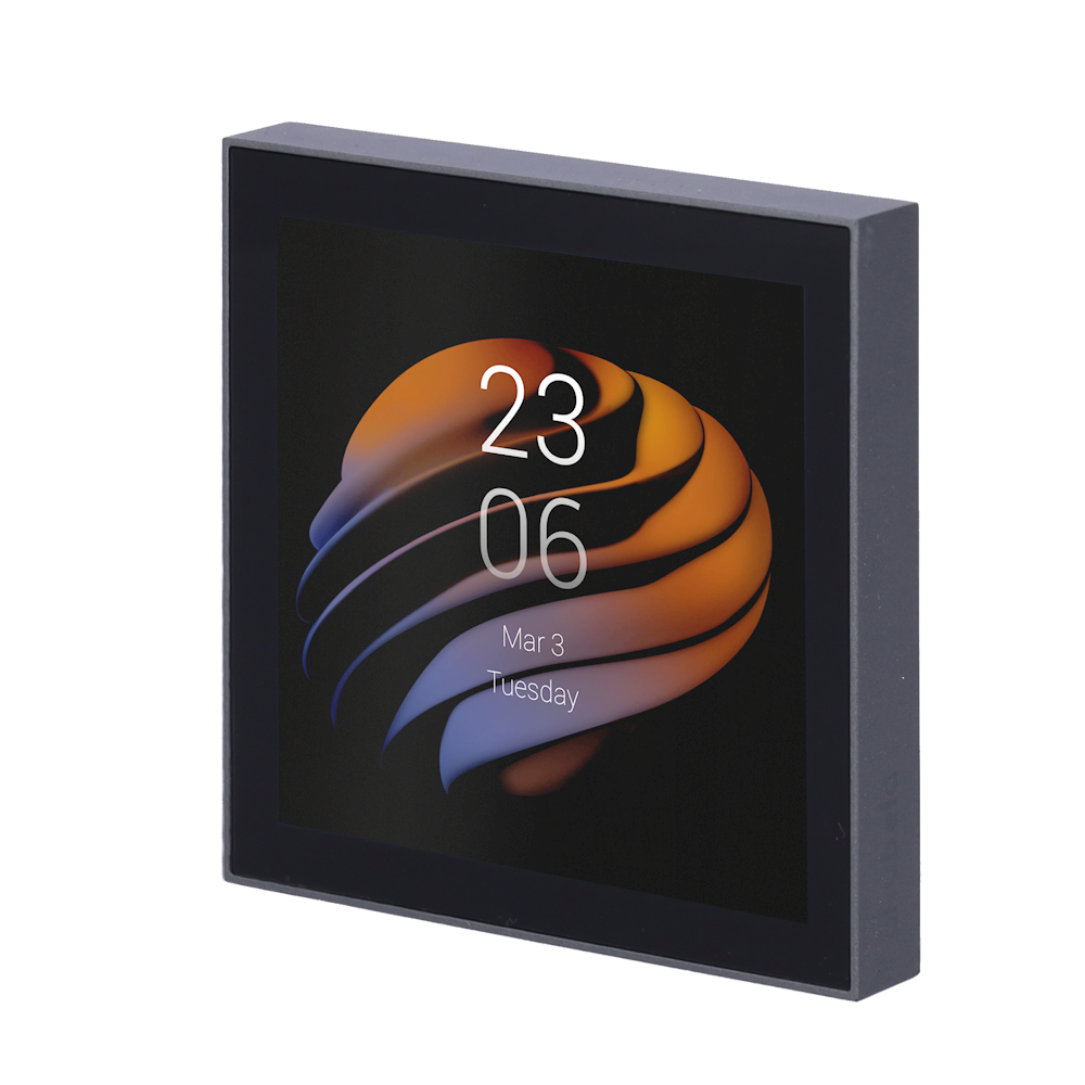 Android 10.0 monitor til hjemmeautomatisering - TFT display på 4" | Tredjepartsapplikationer - Tovejslyd | Video intercom monitor - TCP/IP, WiFi, Bluetooth, ZigBee, SIP - Miljøsensorer : Termostat - Forbindelse via Cloud