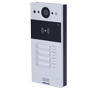 Påbygget IP Video Dørstasjon - 2 MP Kamera | Tovejs lyd - Åbning med EM/MF og NFC kort og 2 relæer - 4 lejligheder | PoE, standard SIP - Cloud Vedligeholdelse - Tilkobling via Cloud | Output 12V