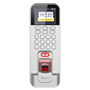 Adgangskontrol og Tids- & Tilstedeværelse - Fingeraftryk, EM kort og PIN - 3.000 brugere | 100.000 registreringer - TCP/IP, WiFi, USB, Wiegand og tilstedeværelsestilstande - 2.4" TFT | Integreret controller - Safire Control Center