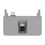 Fingeraftryk modul - Forskellige identifikationsmetoder - USB forbindelse 2.0 - Fingeraftryk åbning - Egnet til udendørs brug IP65 - Kompatibel med DS-K1T671