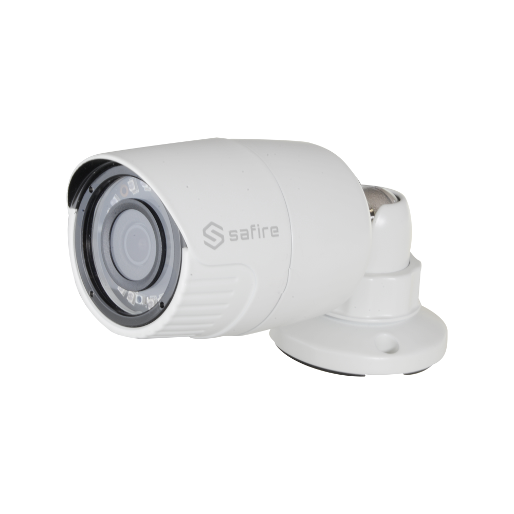 Safire ECO Bullet Kamera - Output 4i1 - 1/3" SOI 2.0 Mpx - 2.8 mm Linse - IR Rækkevidde 20 m - Vejrbestandig IP66
