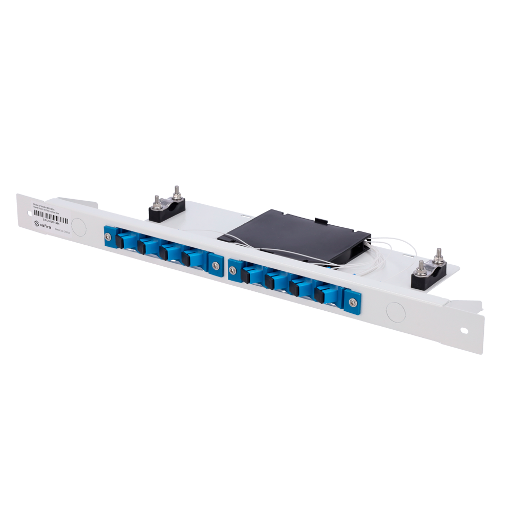 Patch panel til Smartbox Safire - 8 SC porte - Let montering