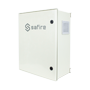 Safire - SMC polyester skab - Ydre dimensioner 60x50x23cm - 8 porte switch [%VAR%] Fiber fusion bakke - Administrations- og vedligeholdelsesplatform - Beskyttelsesgrad IP55 / DIN skinne / UPS