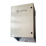 Polyester hurtigladeskab til gadelys - Fejlstrømsafbryder, afbryder og SPD - Ydre dimensioner 80x60x30cm - Switch 8 POE porte | Fiber fusion bakke - Beskyttelsesgrad IP55 / DIN skinne - Hurtiglading 17 ampere/time
