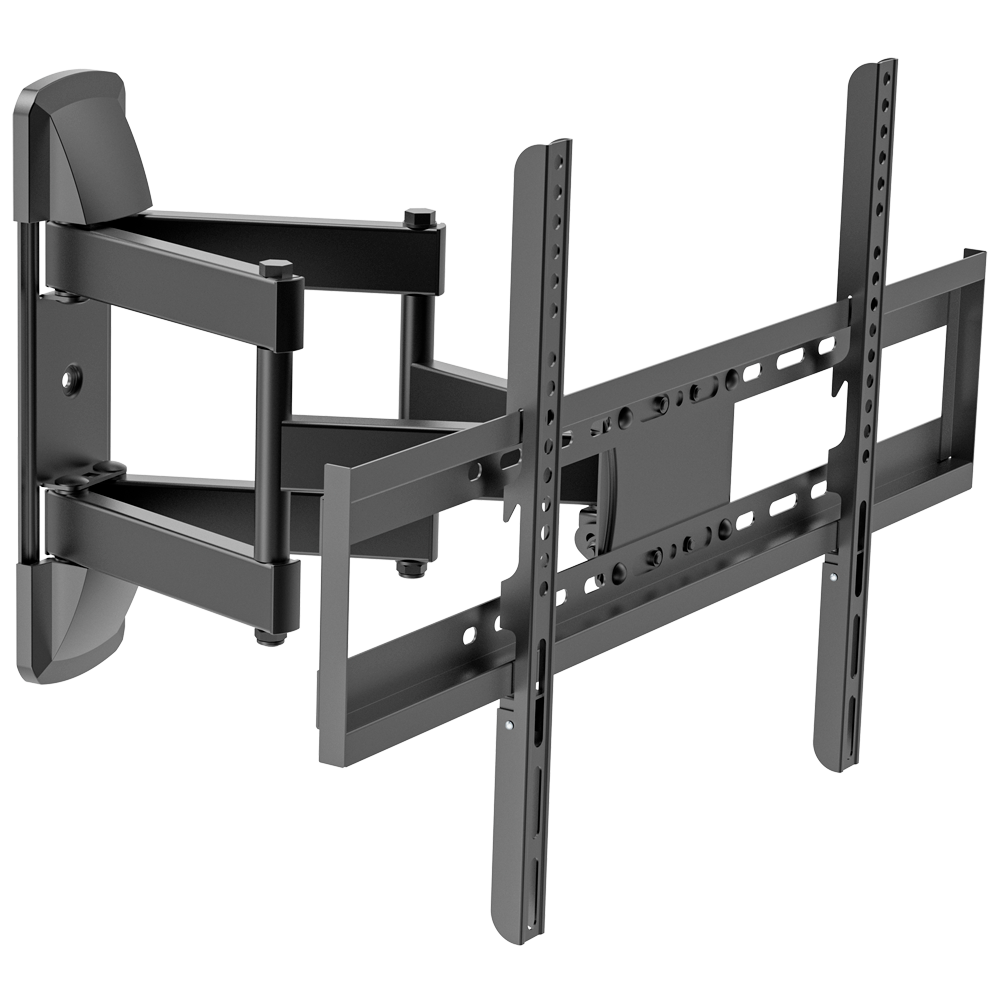 Beslag med arm - Bæreevne 45Kg - VESA 600x400mm - Afstand til væg: 75-445mm - Hældning +10º / -10º - Drejning +60º / -60º