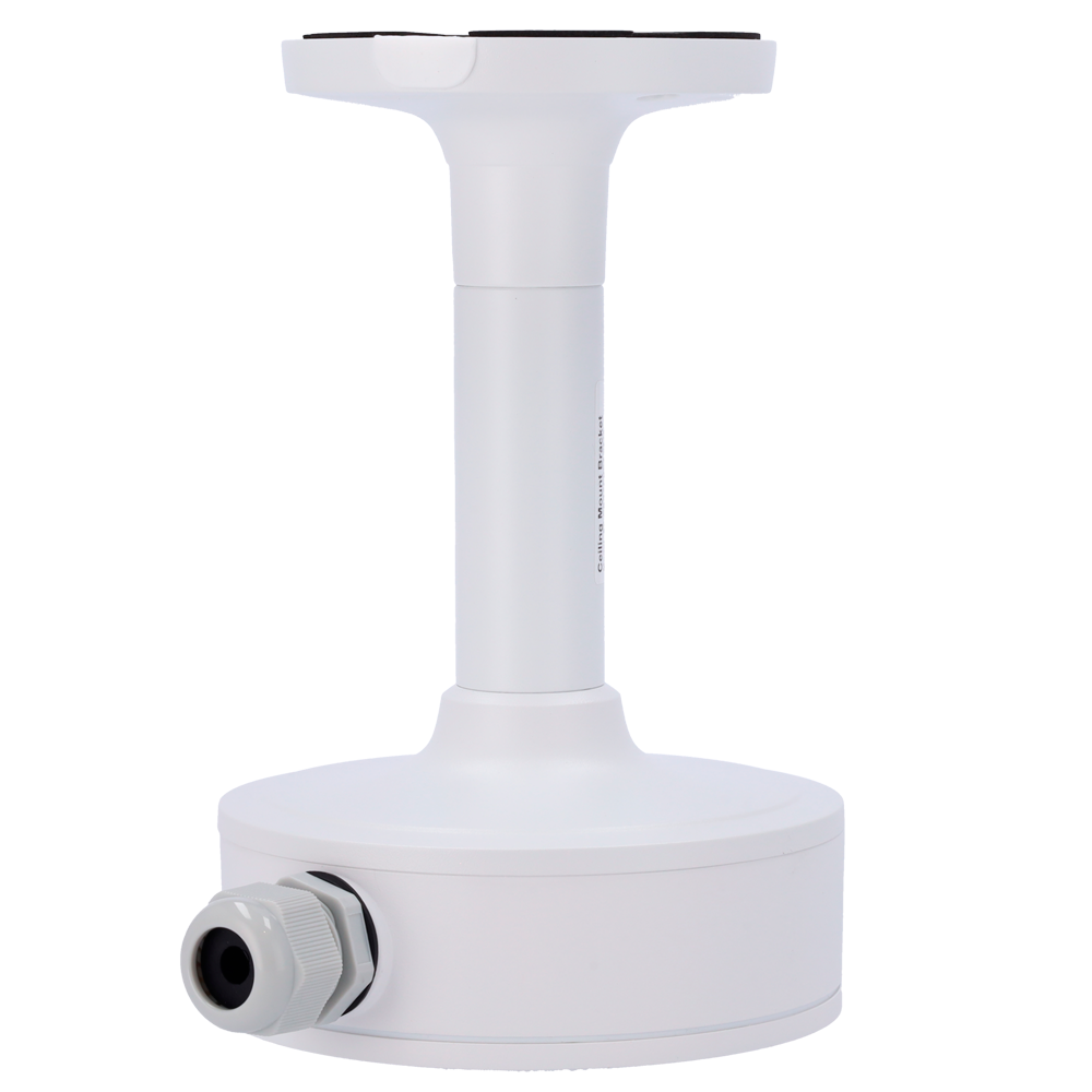 Safire Smart loftmontering - Højde 244,9 mm - Diameter af kamerabase 155,4 mm - Egnet til udendørs brug - Hvid farve - Fremstillet af aluminiumslegering