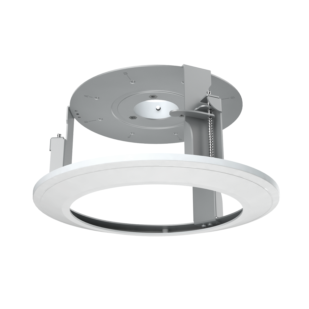 Safire Smart loftmonteringsbeslag - Til dome kameraer - Diameter 233 mm - Egnet til indendørs brug - Hvid farve - 130,4 (H) x 233 (Ø) mm