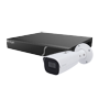 Safire Smart Artificial Intelligence Kit - 1 Bullet kamera på 4Mpx - 1 8CH NVR med lyd og alarm - 1 harddisk på 1TB - HDMI videoudgang 4K - Klassificering af mennesker og avanceret køretøj