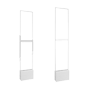 EAS tyverialarm antenne - AM akustomagnetisk teknologi 58 kHz - 1 gang: master og slave - WiFi forbindelse | Plug & Play - Lavet af transparent akryl - Fjernindstillinger med gratis Cloud