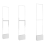 EAS tyverialarm antenne - AM akustomagnetisk teknologi 58 kHz - 2 korridorer: master og to slaves - WiFi forbindelse | Plug & Play - Lavet af transparent akryl - Fjernindstillinger med gratis Cloud