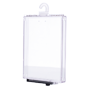 Elektronisk tyverisikring EAS - AM 58 kHz | Magnetisk udløser - Transparent polycarbonat kabinet - Indv. mål: 193 (B) x 147 (H) x 17 (D) mm - Ydre mål: 219 (B) x 152 (H) x 20 (D) mm - Kompatibel med AM antenner