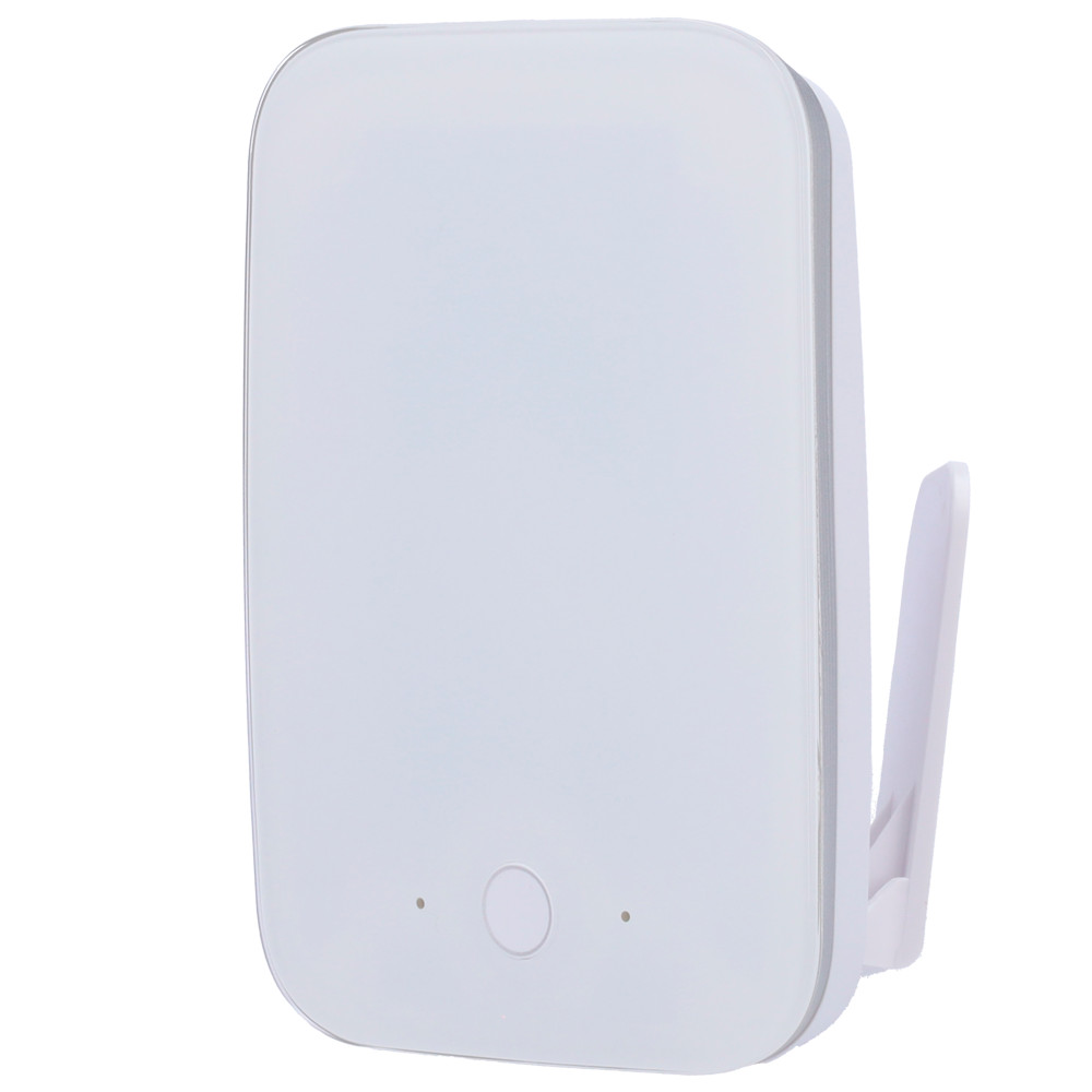 Safire falddetektions radarsensor - Fald- og tilstedeværelsesdetektion - Horisontal og vertikal detektion: 90º - Wi-Fi kommunikation - Let Plug&Play tilslutning / Aerosense Care APP - Alarmer og rapporter