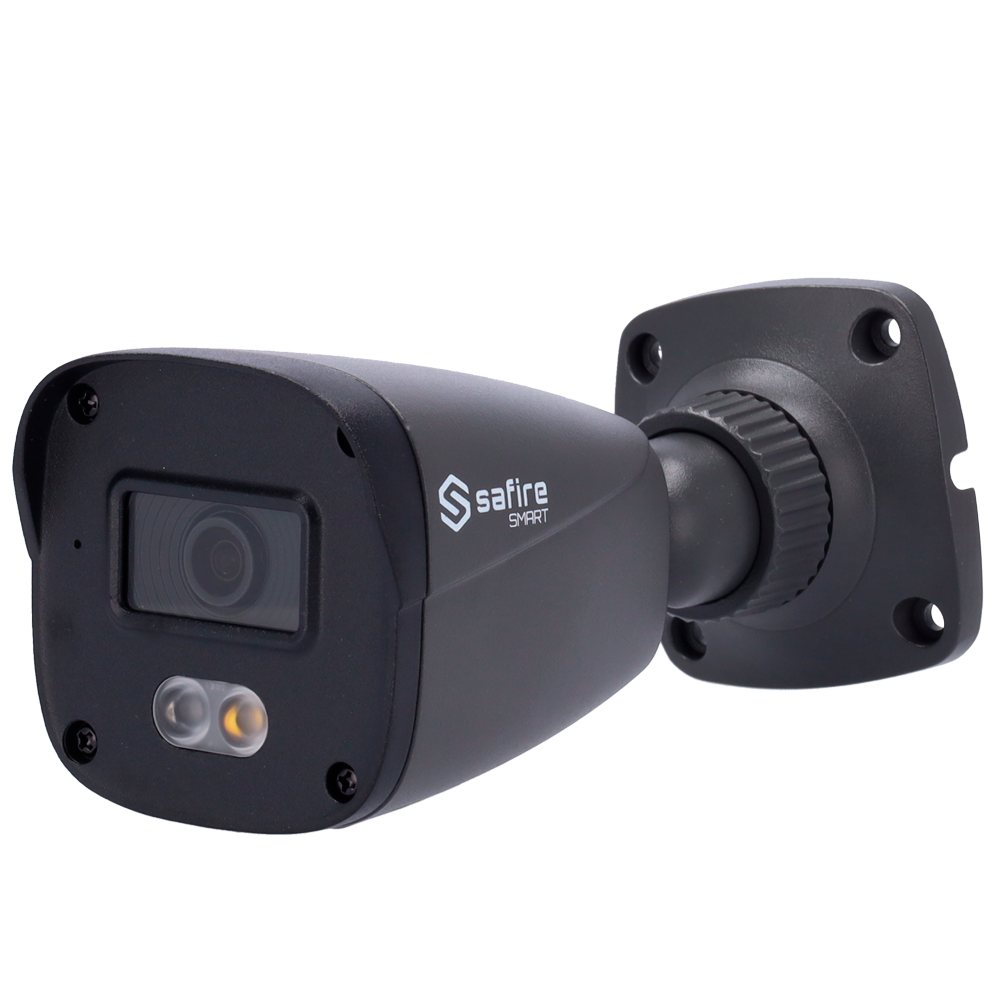 Safire Smart - IP Bullet kamera serie B1 med dual light - 1/3" Progressive Scan CMOS - Opløsning 2 Megapixel (1920x1080) - Objektiv 2.8 mm | IR & Led op til 20m - IP67 klassificering | PoE (IEEE802.3af)