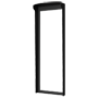 Video dørtelefon afdækning - Akuvox-specifik AK-S532 - Mål: 312 (H) x 110 (B) x 53 (D) mm - Lavet af galvaniseret stål - Regnskærm - Indbygning