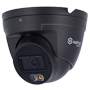 Safire Smart Smart Turret IP kamera serie E1 AI - Grå - Opløsning 4 Megapixel (2566x1440) - Linse 2,8 mm | Integreret mikrofon | DL 30m - AI: Klassifikation af mennesker og køretøjer - IP67 vandtæt | PoE (IEEE802.3af) | P2P