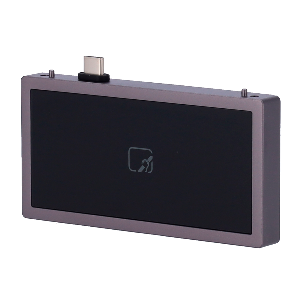 Periferimodul til video dørentré system - Tilføjer BIM (magnetisk induktionsløkke) - Kompatibel med AK-S535 - USB forbindelse - Egnet til udendørs IP66