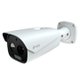 Safire Smart Dual Bullet IP Termisk Kamera - Termisk sensor 12 μm 384x288 VOx | Linse 19 mm - Optisk sensor 1/2.7" 5 MP | 16 mm Linse - Termisk følsomhed ≤ 35mK - AI baseret på menneske- og køretøjsklassificering - Temperaturmåleområde -20~150ºC / ± 8ºC