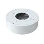Safire Smart forgreningsboks - Til dome kameraer - Væg- eller loftsmontage - Bunddiameter 132 mm - Kabelgennemføring - 38,8 (H) x 132 (Ø) mm