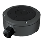 Safire Smart samleboks - Til dome kameraer - Egnet til udendørs brug IP66 - Væg- eller loftmontering - 46.5 (H) x 117.9 (Ø) x 143.3 (D) mm - Kabelgennemføring