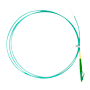 Fiberoptisk pigtail - Multimode fiber OM4 - LC APC simplex connector - Længde 1,5m - LSZH kappe - Generisk kompatibilitet