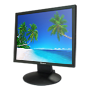 Monitor 19" - SXGA opløsning - Opdateringshastighed 30 / 60 Hz - Kontrast 1000:1 - Responstid 5 ms - Højttalere 2x2,5 W