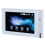 Linux monitor til video intercom - 7" TFT display [%VAR%] | Overflademontering - Tovejs lyd Crystal Clear | Nem UI - TCP/IP, PoE, standard SIP - Cloud-baseret vedligeholdelse - Forbindelse af monitor og tavler via Cloud