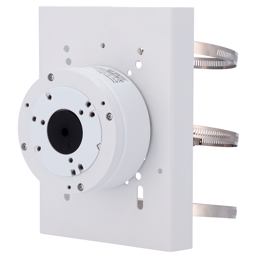 Safire Smart mastefæste - Højde 215 mm - Kamerabase diameter 112 mm - Egnet til udendørs brug - Hvid farve - Fremstillet af aluminiumslegering