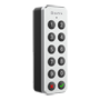 Tastatur tilbehør - Kompatibel med SF-SMARTLOCK-BT og SF-SLRELAY-BT - Fjernåbning og lukning af lås og relæ - Åbning via tastatur - Engangskoder eller midlertidige koder - Strømforsyning fra to AA batterier eller microUSB