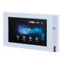 Linux monitor til video porttelefon - 7" TFT skærm - Tovejs lyd Crystal Clear | Nem betjening - TCP/IP, PoE, WiFi, standard SIP - Cloud-baseret vedligeholdelse - Forbindelse af monitor og tavler via Cloud