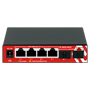 Multigagibit Switch 2,5Gbps - 4 porte + 2 Uplink SFP 10G - Porthastighed 2,5/1Gbps - Packet forwarding rate 44.64 Mbps - Switching kapacitet 60 Gbps - Desktop Switch