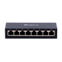 Safire Desktop Switch - 8 porte Gigabit - Hastighed 10/100/1000Mbps - Plug & Play - Energibesparende teknologi - Metal kabinet