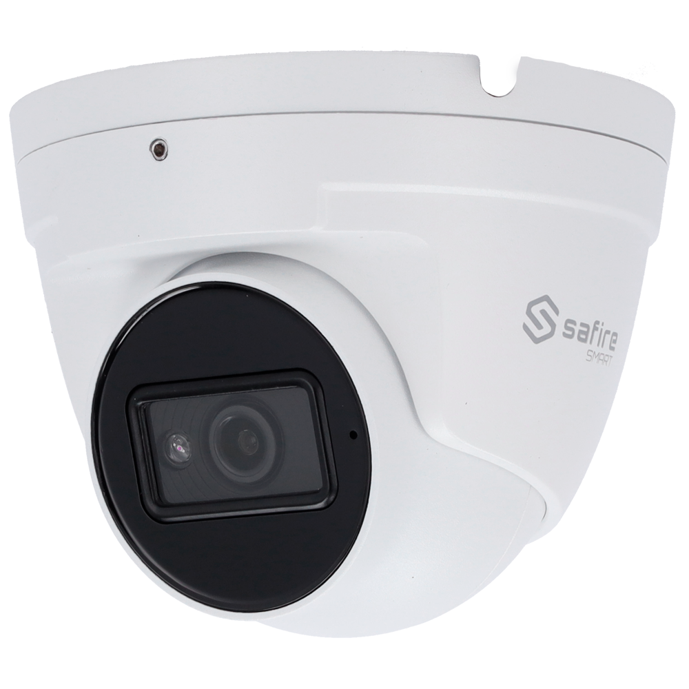 Safire Smart - Turret kamera 4 in 1 Range E1 - 3K (2944x1656, 5Mpx 16:9), 1/2.5" CMOS - 2.8 mm linse | 30 m IR rækkevidde - DWDR, HLC, BLC, AGC - Vejrbestandig IP67