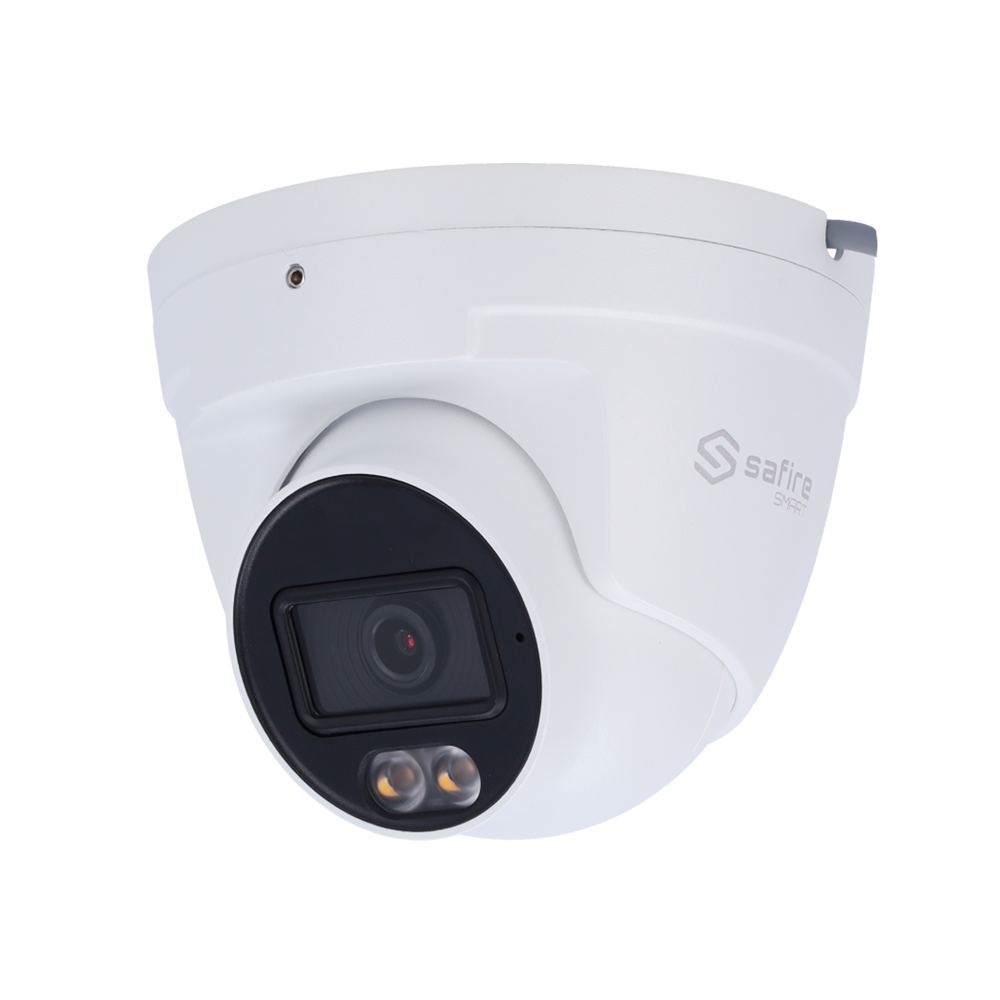 Safire Smart - Turret kamera 3 i 1 Range B1 - 5 Mpx (2560x1936), 1/2.5" CMOS - 3,6 mm linse | Hvid LED belysning 30 m - DWDR, HLC, BLC, AGC - Vejrbestandig IP67