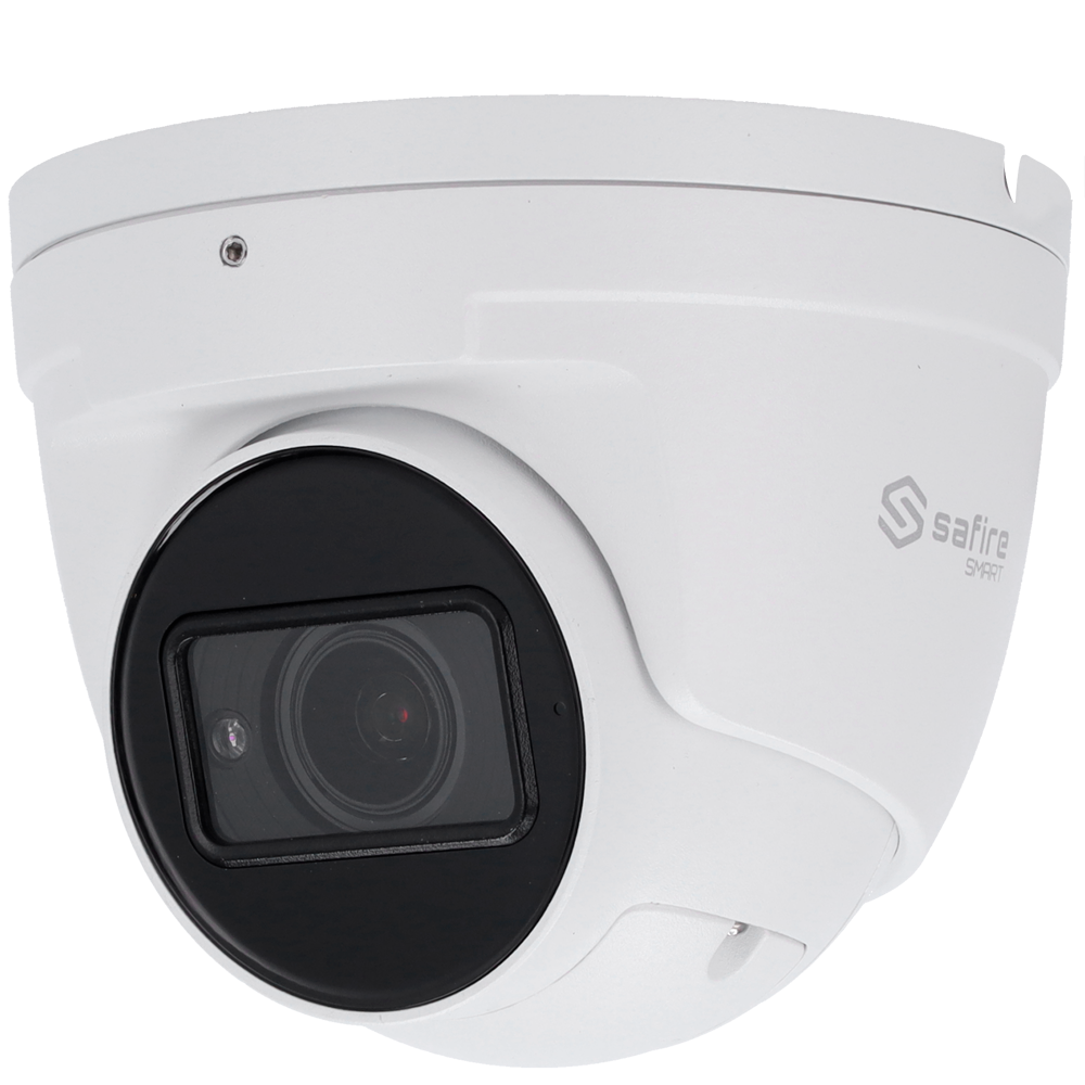 Safire Smart - Turret kamera 4 i 1 Range E1 - 2 Mpx (1920x1080), 1/2.8" CMOS Starlight - Motoriseret Linse 2,8~12 mm | IR Rækkevidde 50 m - DWDR, HLC, BLC, AGC - Vejrbestandig IP67