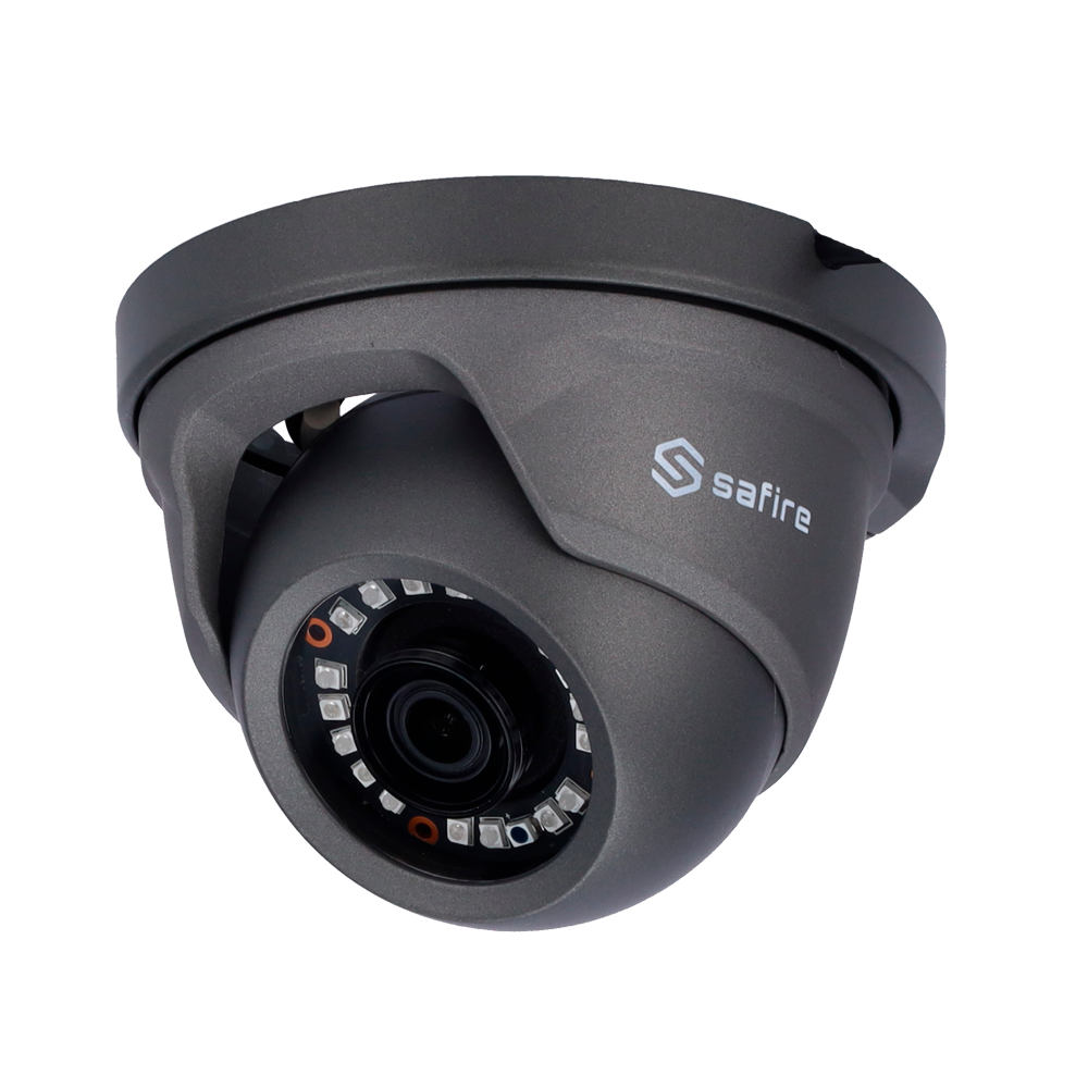 Turret kamera ECO Range - Output 4 i 1 / Opløsning 3K (2880x1620) - 1/3" CMOS 3K (5Mpx 16:9) - 3.6 mm linse - IR Matrix LEDs rækkevidde 20 m - Vejrbestandig IP67