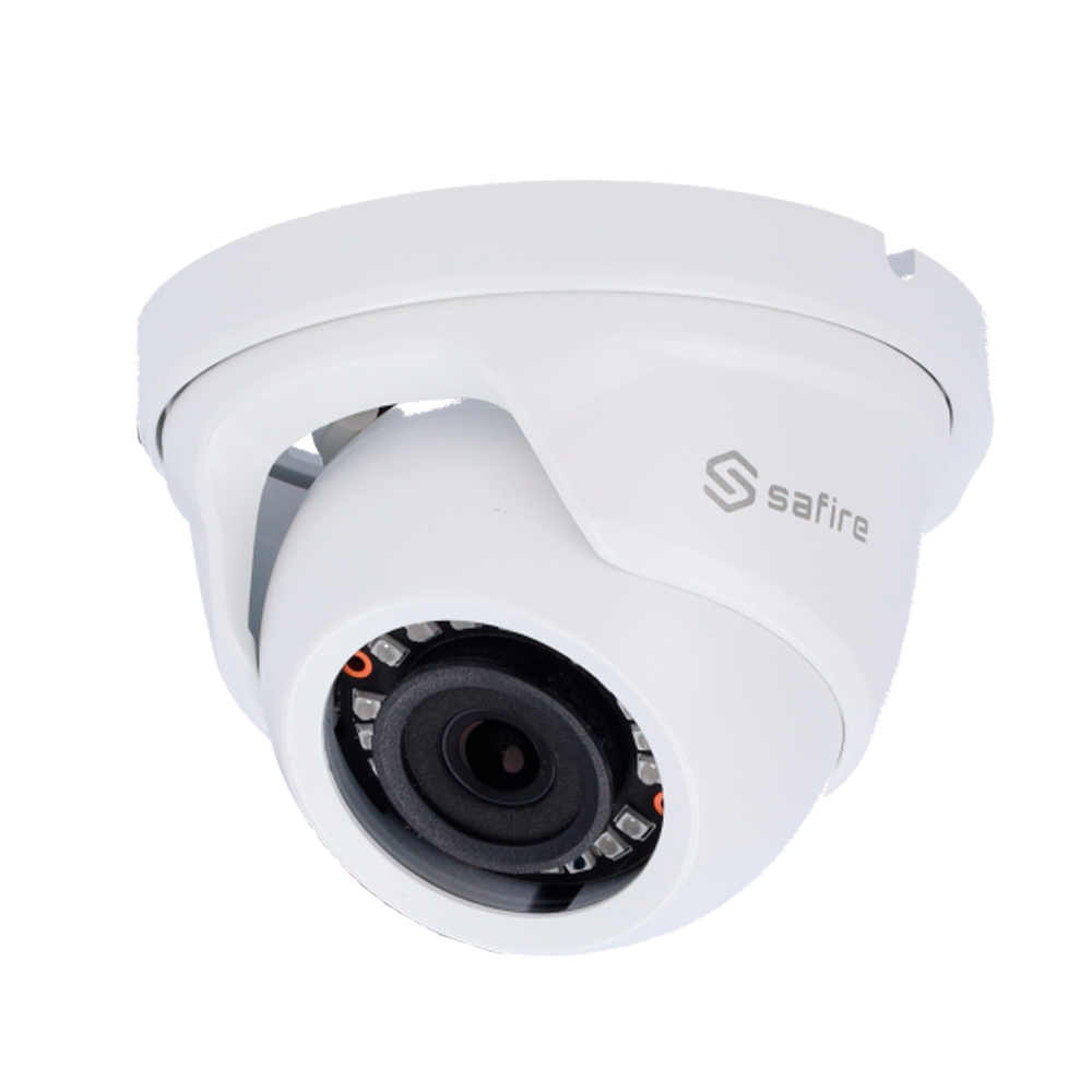 1080p ECO dome kamera - 4 i 1 (HDTVI / HDCVI / AHD / CVBS) - 1/2.7" Brigates© BG0806 - 2.8 mm linse - LEDs SMD IR rækkevidde 20 m - OSD fjern-menu fra DVR