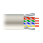 Safire UTP Kabel UTP Category 6 - Leder CCA - Diameter 23 AWG-0,58mm - Overholder 90m Fluke test - LSZH kappe - Leveres i æske på 100m / Grå farve