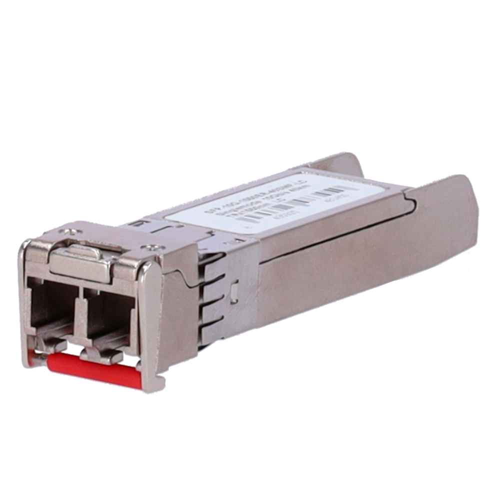 SFP+ transceiver modul - Bølgelængde 1550 nm - Single mode fiber - LC Duplex stik - Maksimal afstand 40 km - 10Gbps - 10GBASE-ER/EW